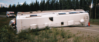 Class A Motorhome Wreck