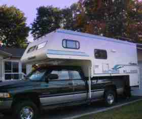 My 1996 Coachmen Campeur Sitting On A Dodge Ram